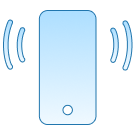 Ringing smartphone icon representing an incoming customer call for a job quote